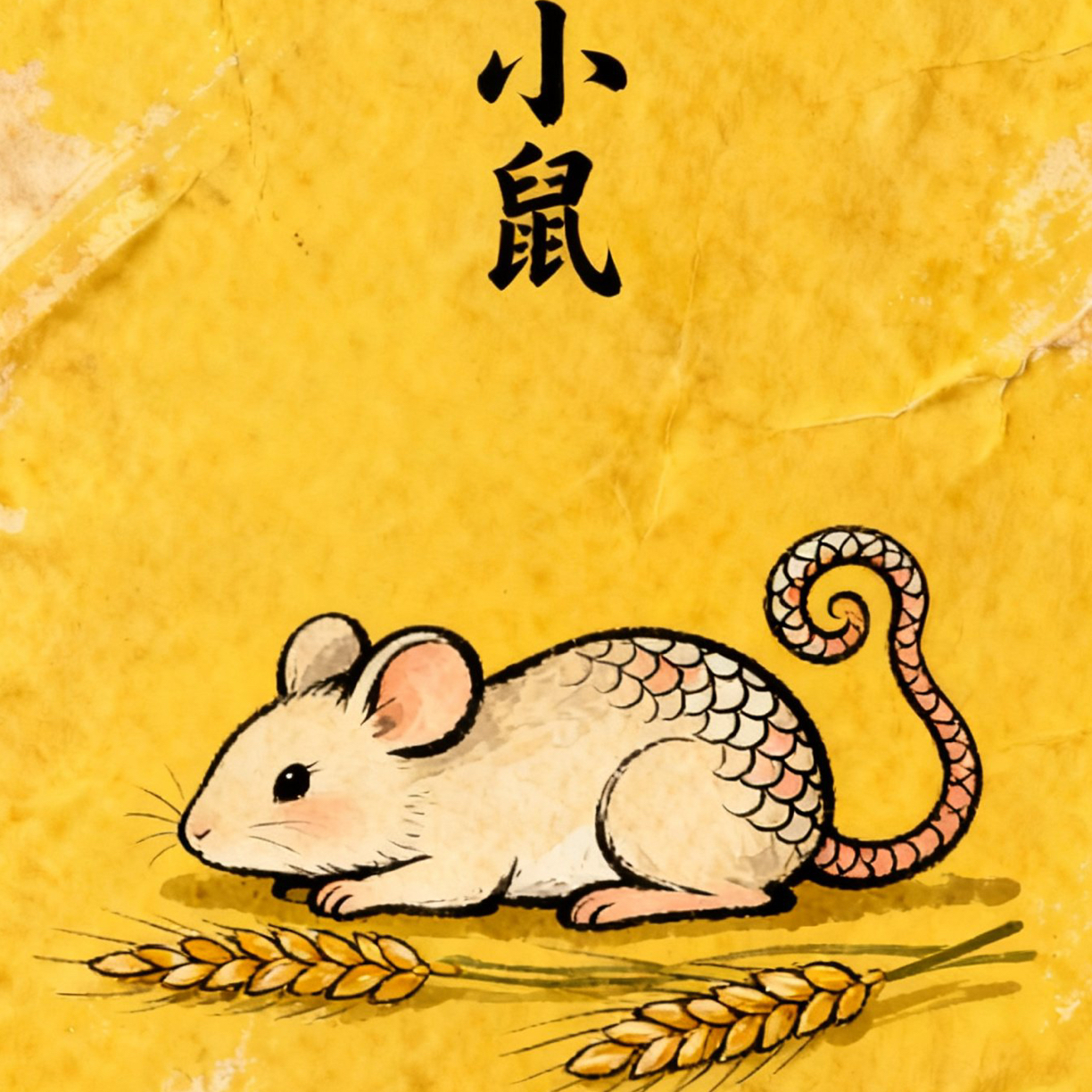 3号小鼠2026温先生亲笔书法作品