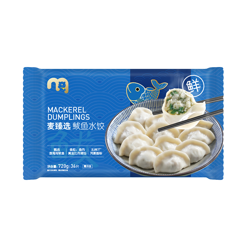 麦臻选鲅鱼水饺 720g