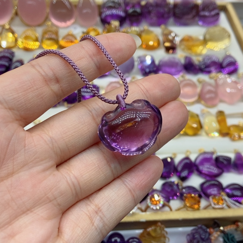 【闪购商品】水晶水晶吊坠未镶嵌