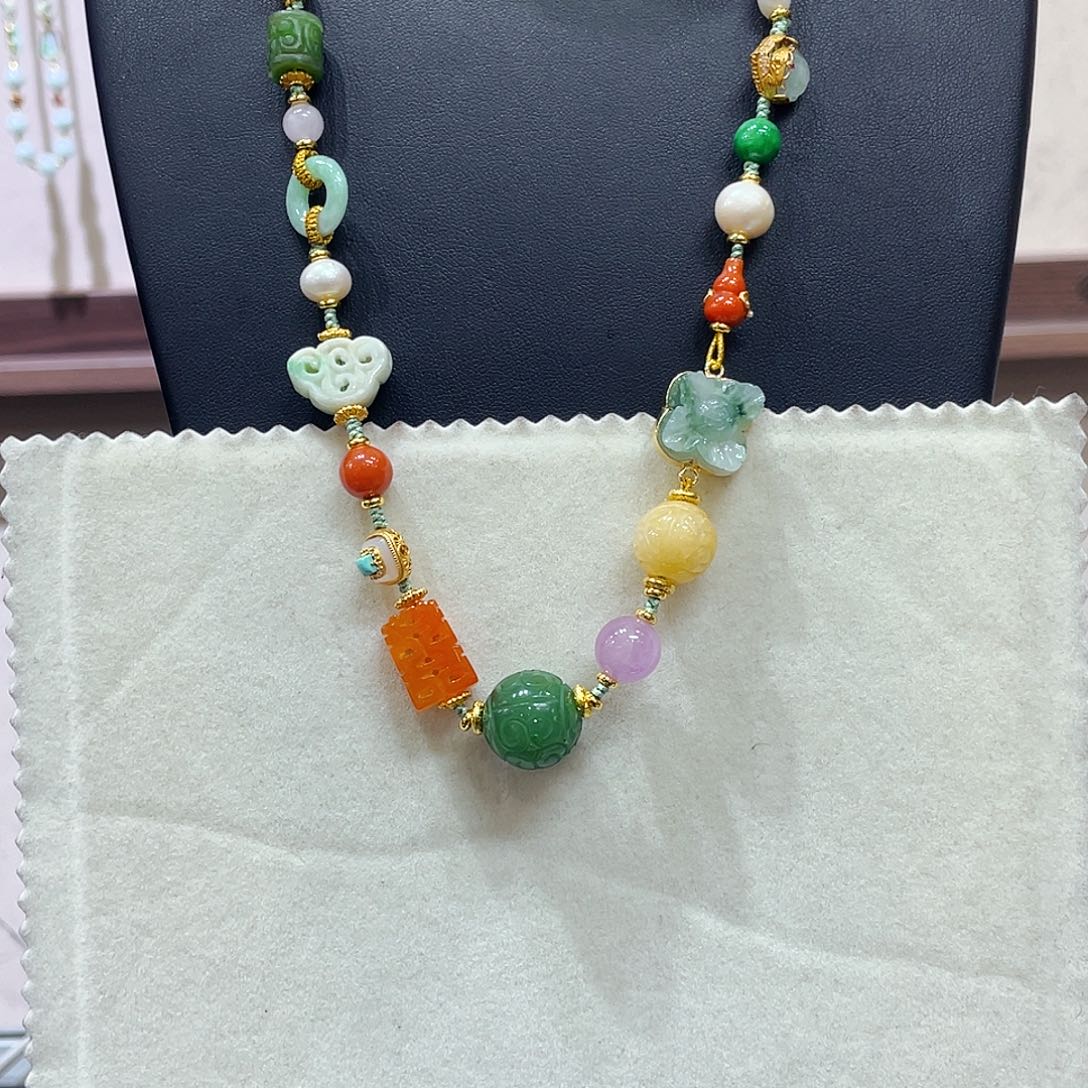 淡水珍珠颈饰未镶嵌珍珠项链