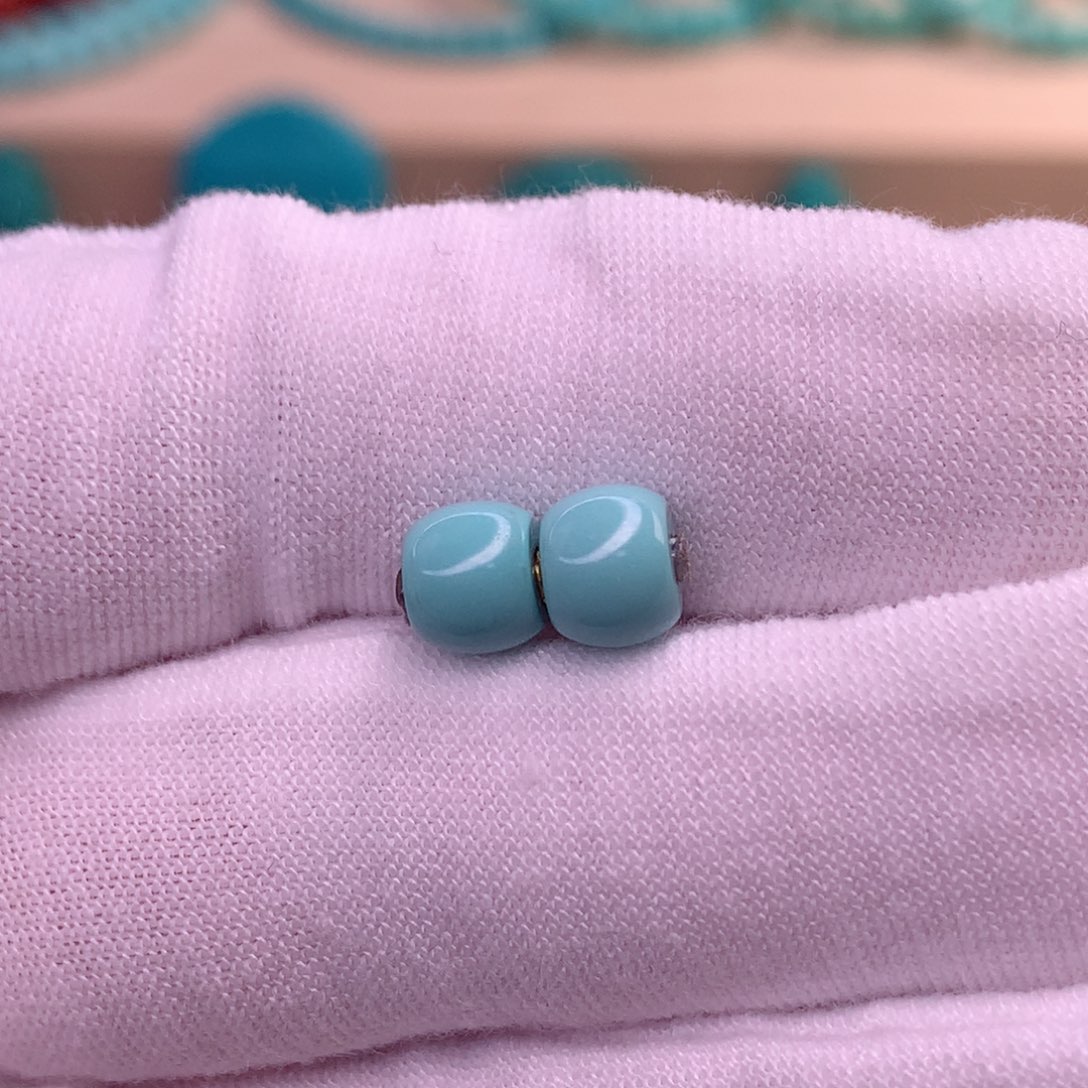 绿松石配珠卡6.5未镶嵌