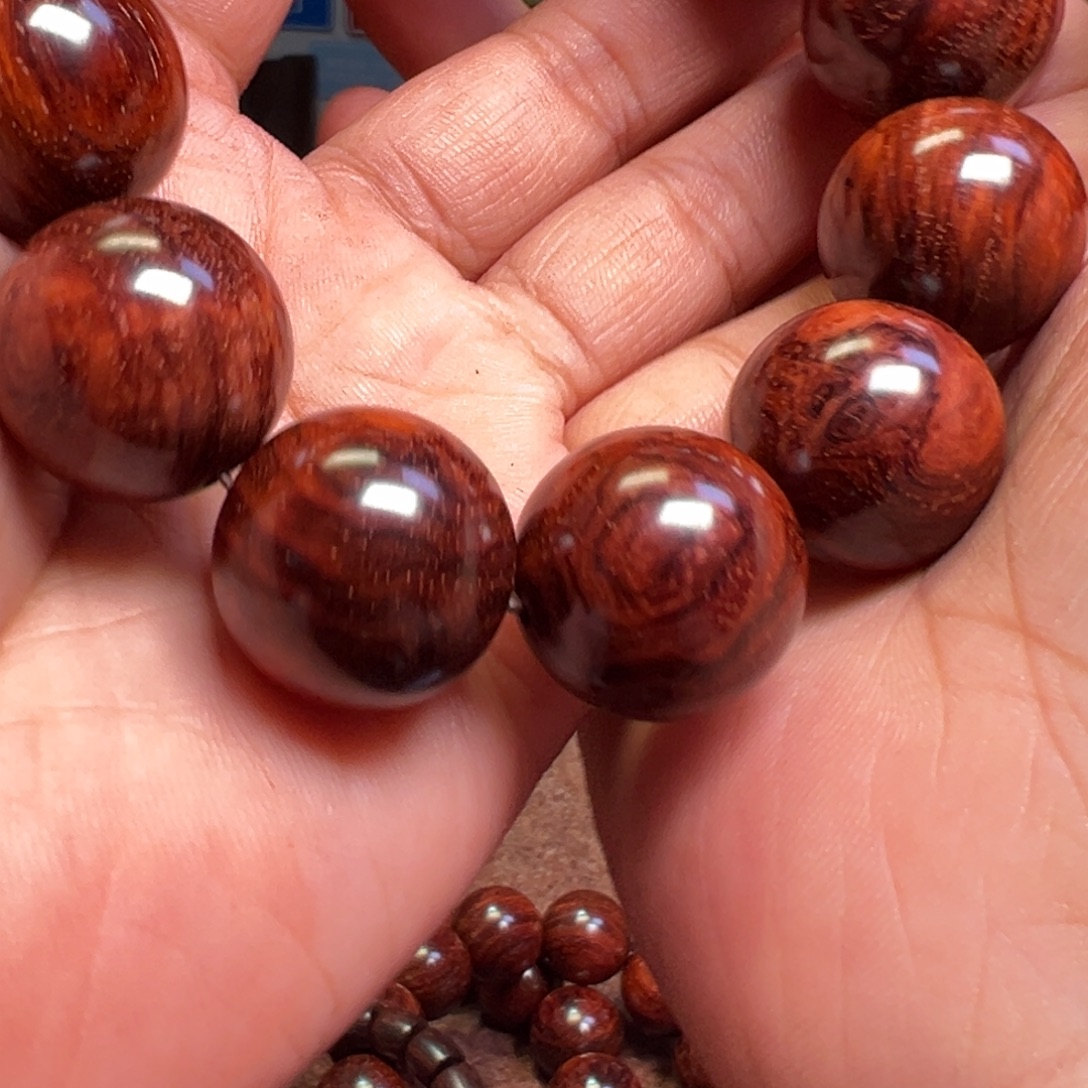 檀香紫檀（小叶紫檀）手串2.0