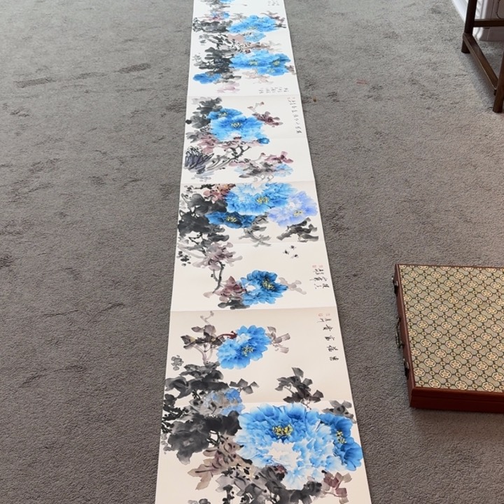 书法书画作品多次参加