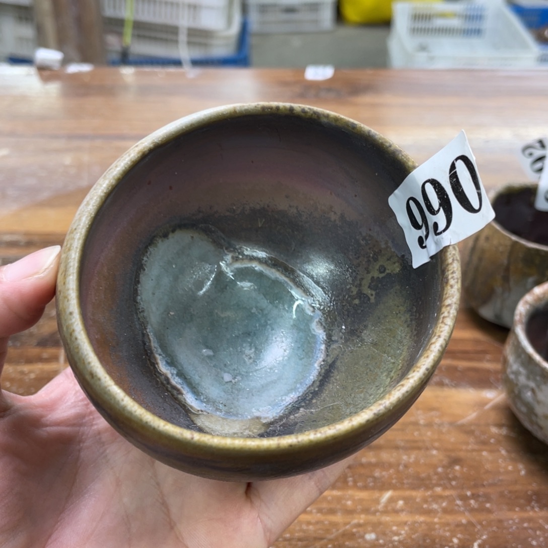 陶纯手工柴烧茶壶茶具瑕瑕