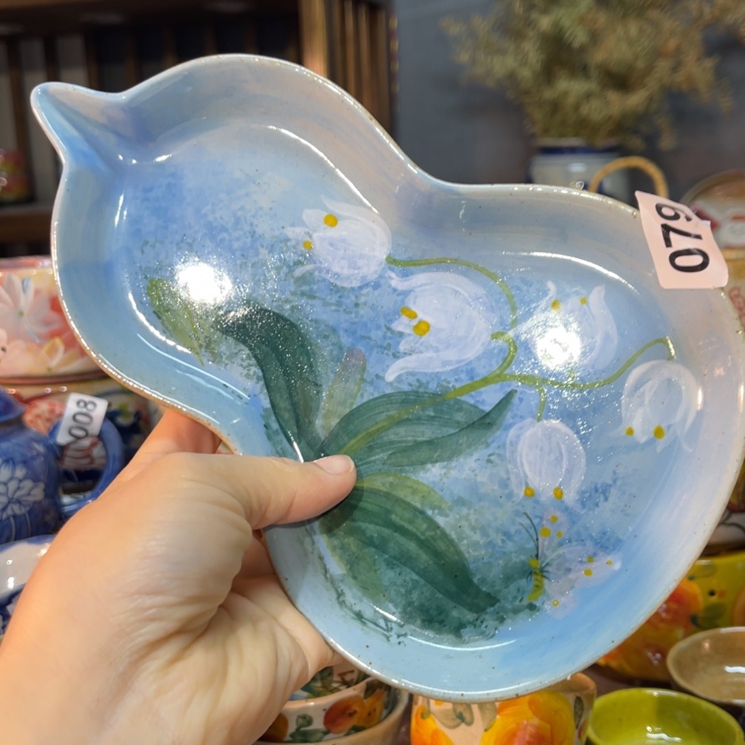 杯素浅陶瓷手工手绘