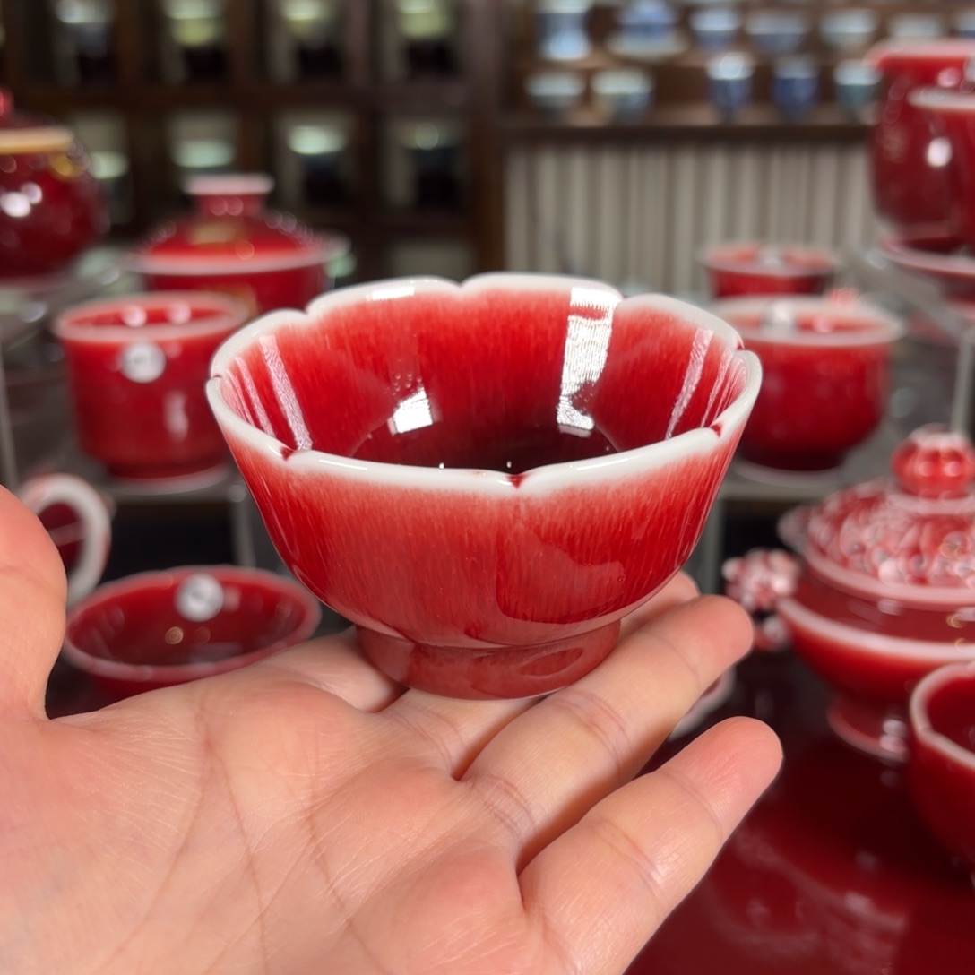 杯子景德镇高温原矿杯