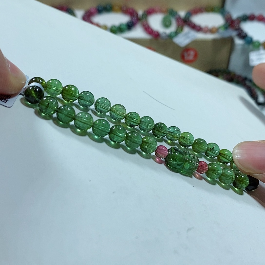 碧玺多样性未镶嵌