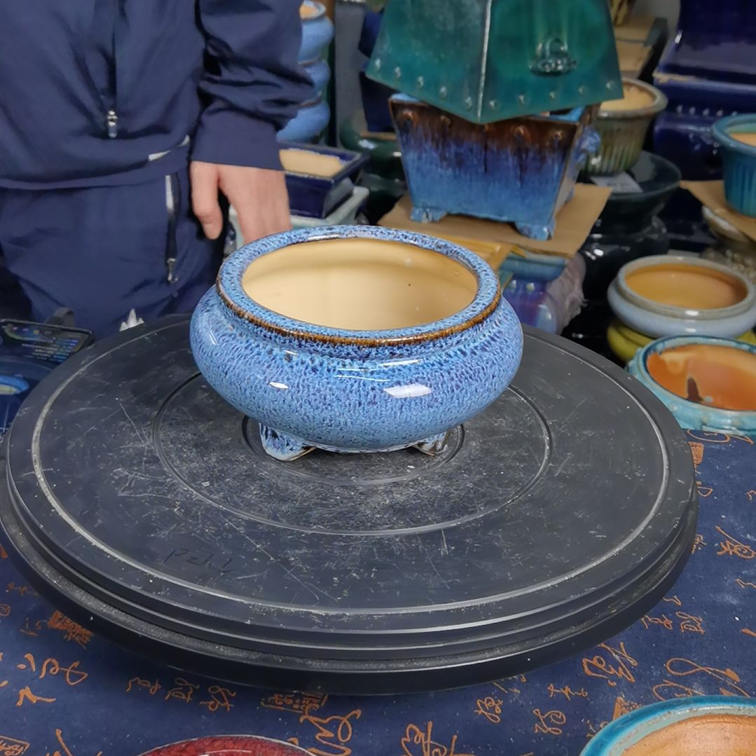 内口13深8石湾花盆默认微瑕