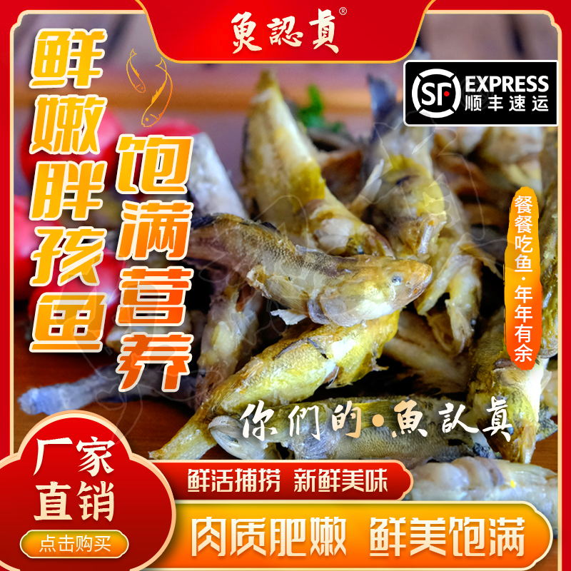 【鱼认真】虾池里的 烤的富汉子脖鱼 胖孩鱼  卤炸的熟的下酒菜袋装