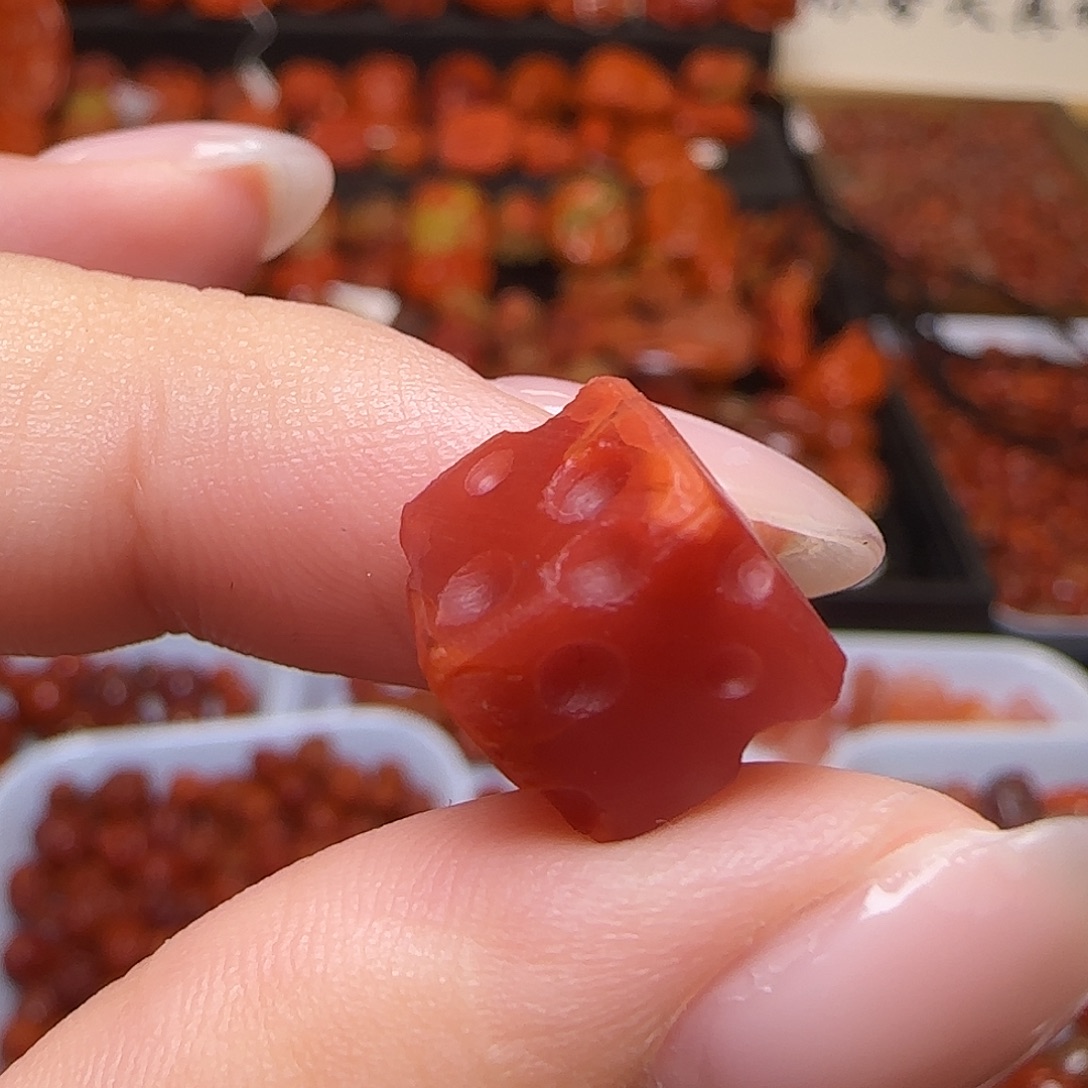 H***.南红玛瑙未镶嵌吊坠(不含链)