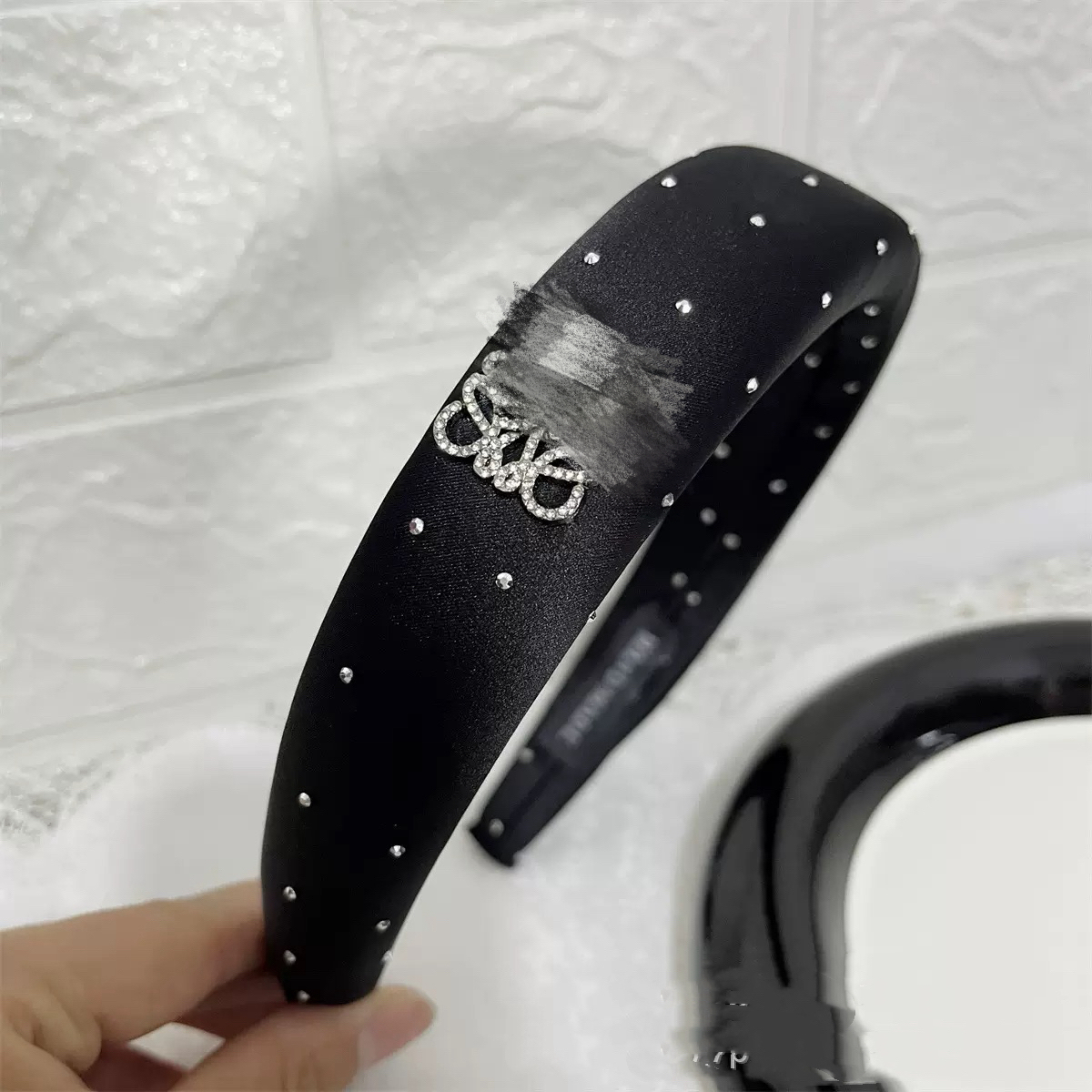 宽边法式甜美时尚秋冬发箍编织日韩原创设计少女风