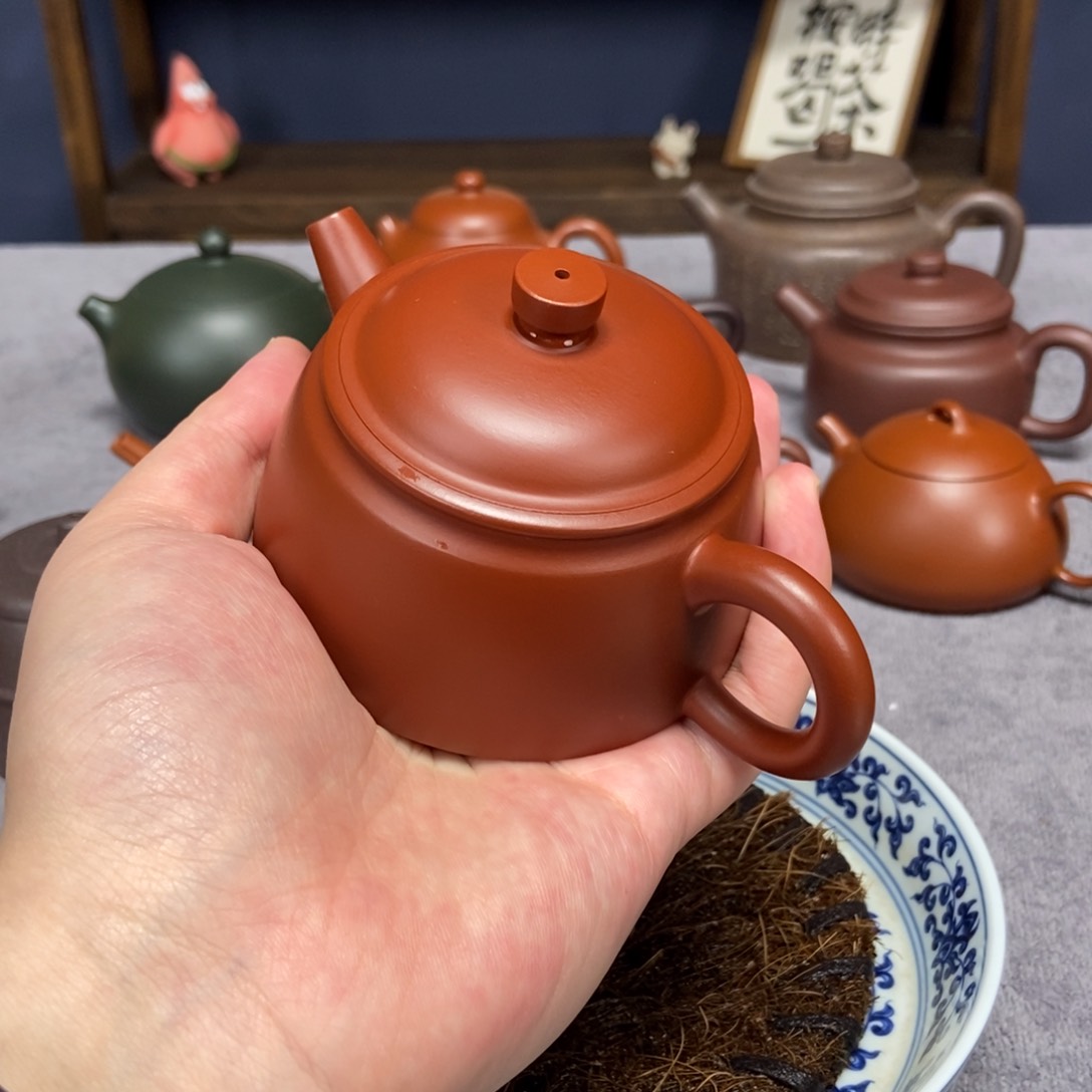 茶壶紫砂金钟紫砂壶