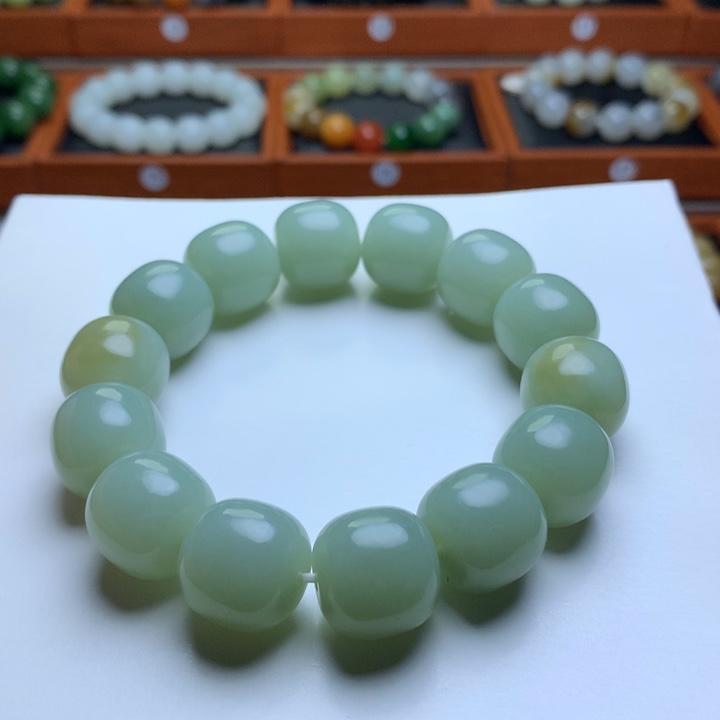 和田玉手串未镶嵌