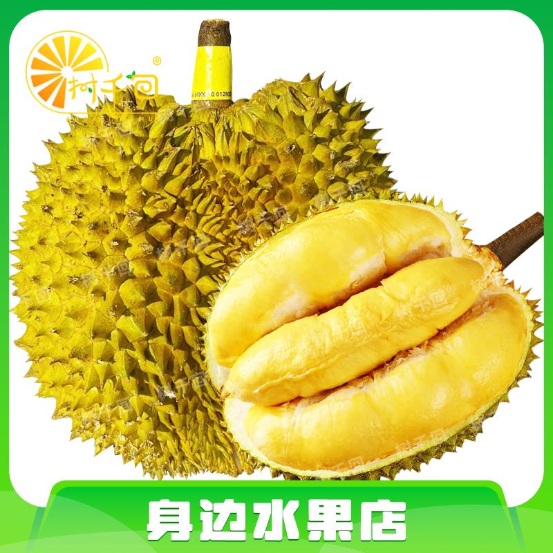 【整个榴莲】金枕榴莲整个约4.5-5斤 核小肉厚新鲜榴莲水果榴莲同城配金枕国外