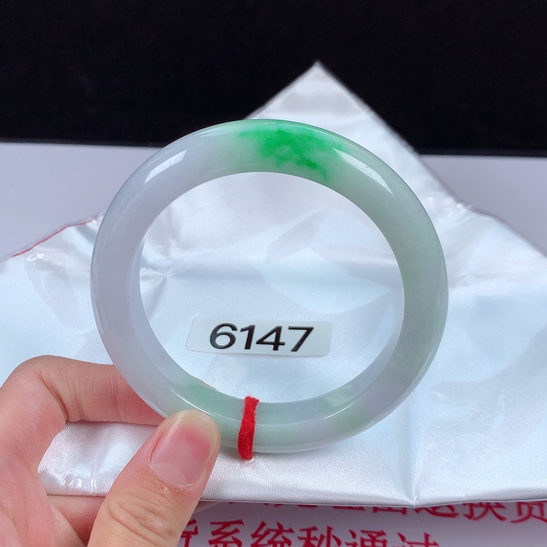 【闪购商品】翡翠手镯未镶嵌59圈口 没有纹