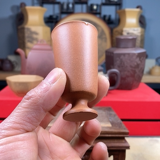 紫砂茶杯闻香杯紫砂