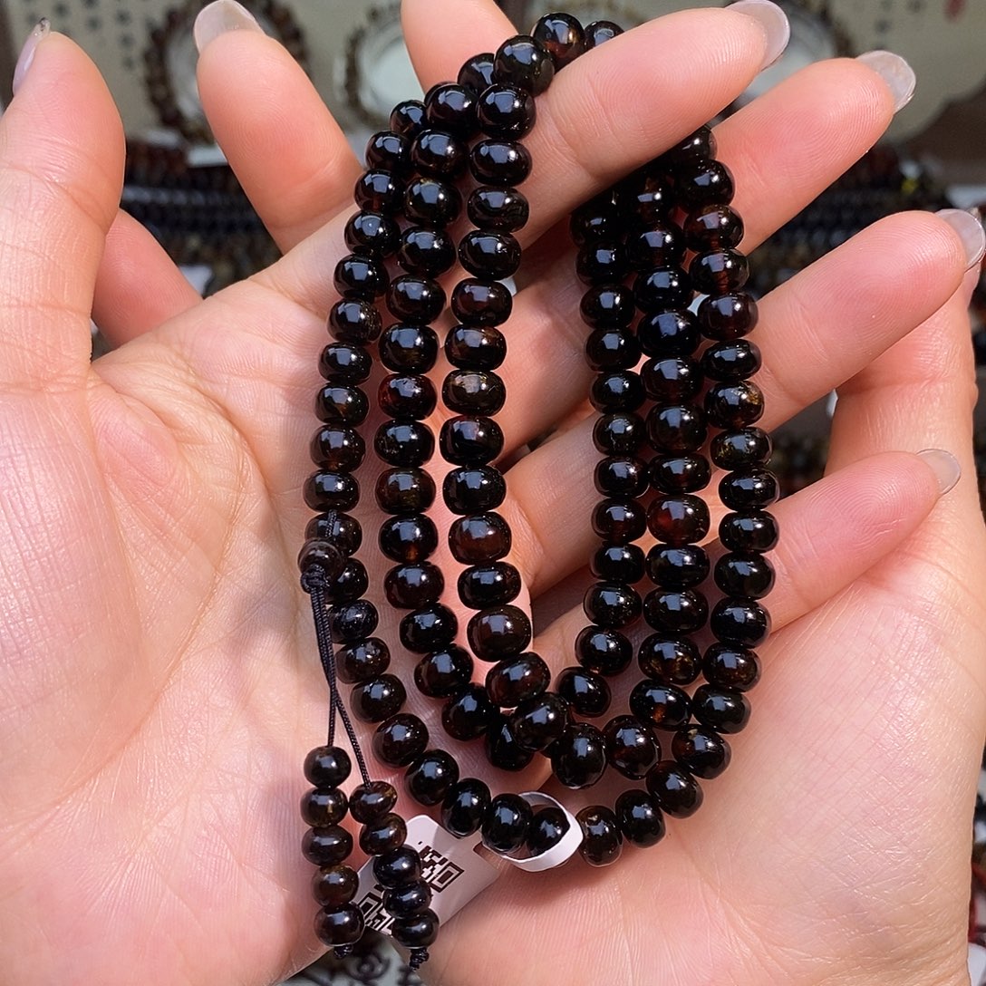 琥珀未镶嵌裸石抚顺琥珀7+108