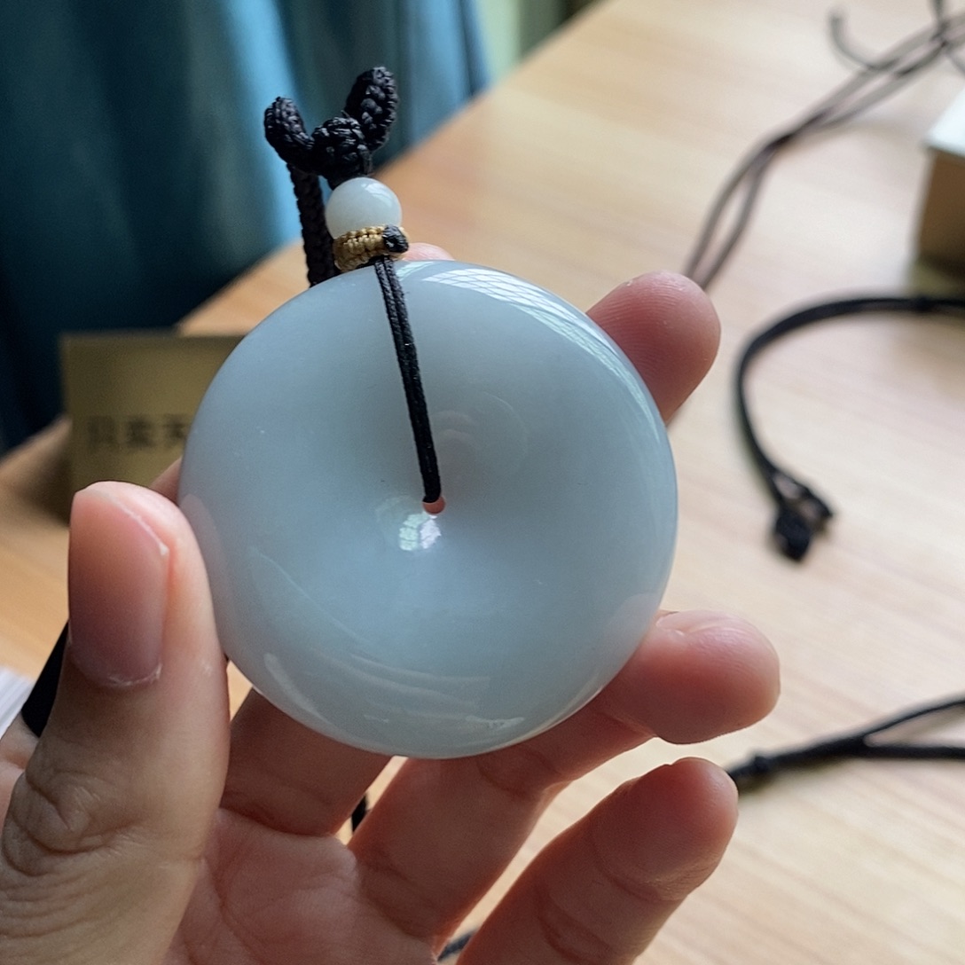 【闪购商品】颈饰未镶嵌翡翠天然缅甸A货翡翠