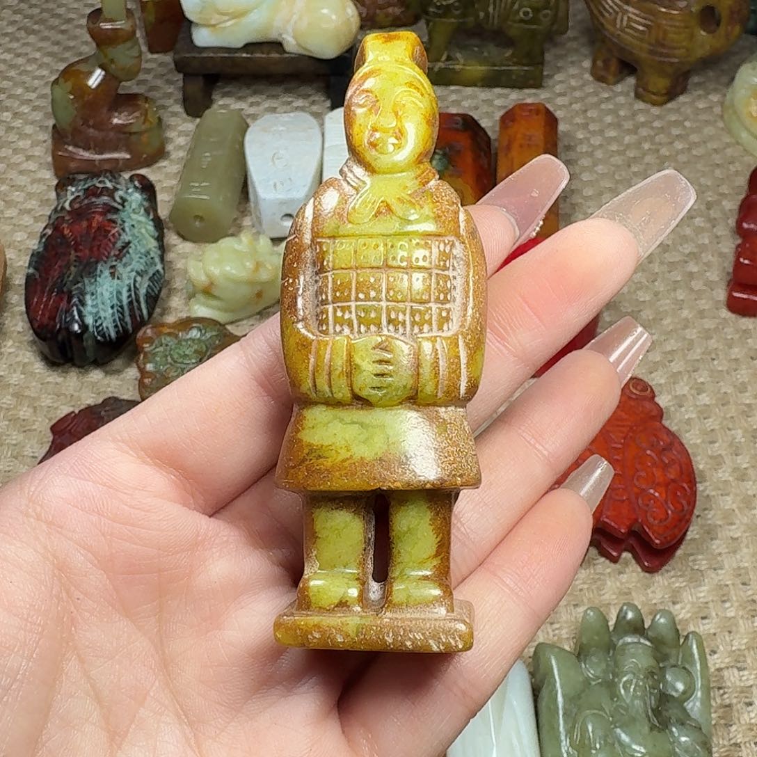 白玉菩提吊坠挂件