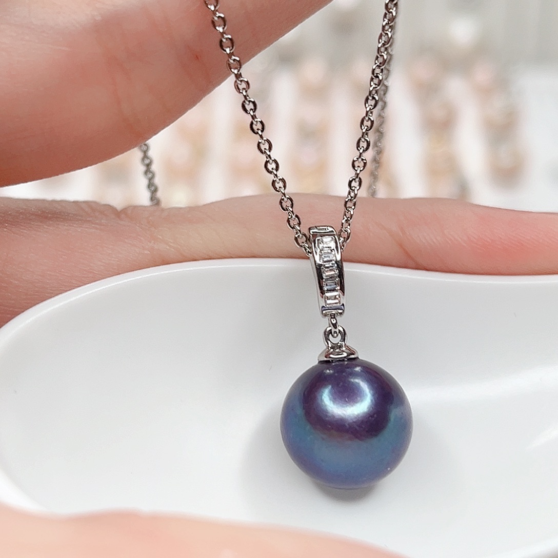 淡水珍珠合金吊坠(赠链)