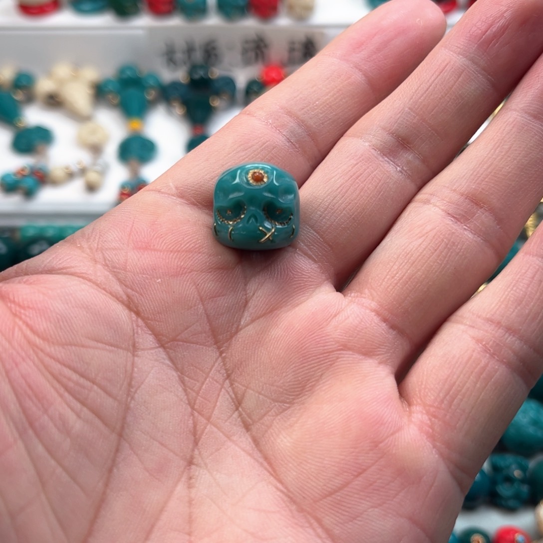 琉璃颈饰琉璃配饰15