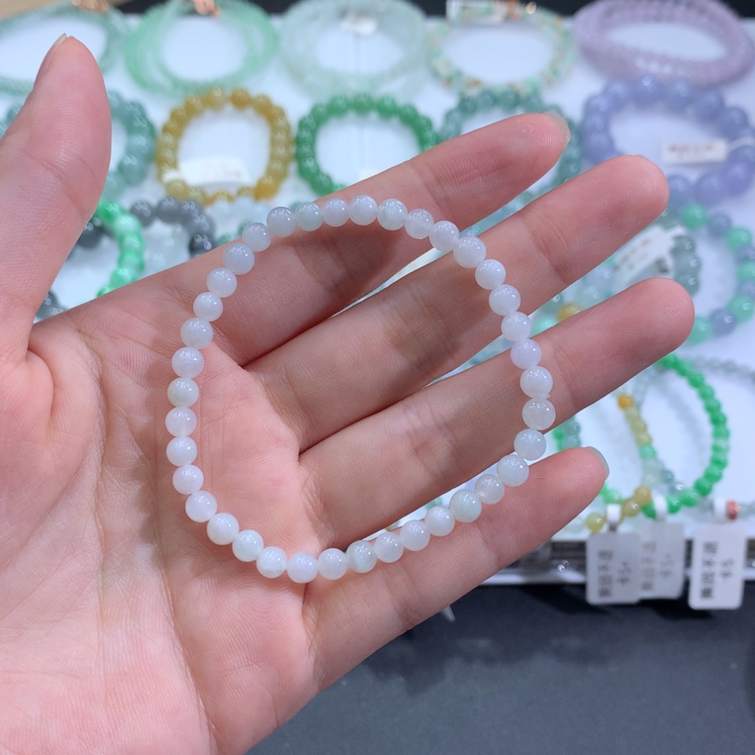 未镶嵌手链翡翠天然