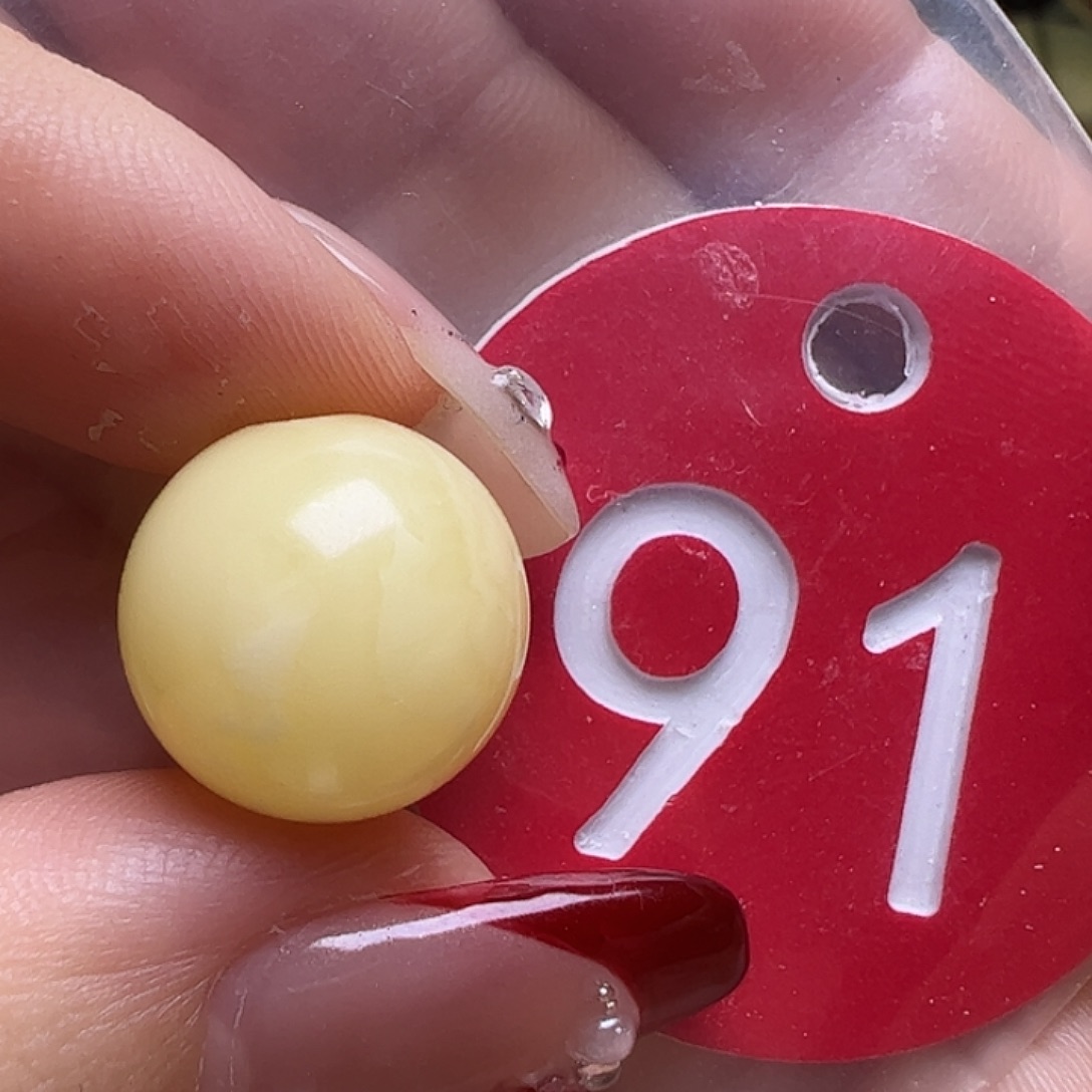 蜜蜡未镶嵌珠宝奇石用****514mm圆珠