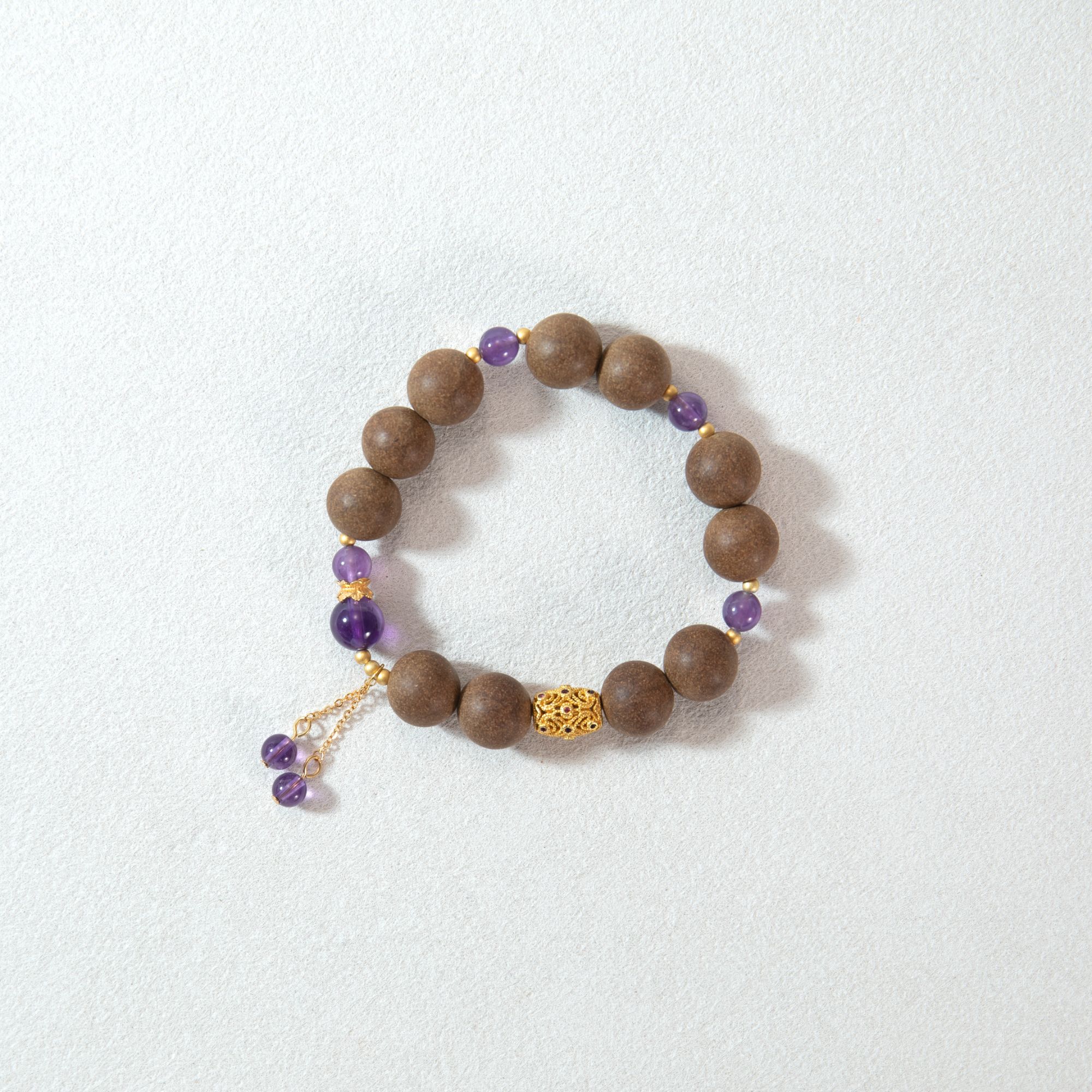 长离【紫晞】合香珠纯天然精选材质纯手工制作手链