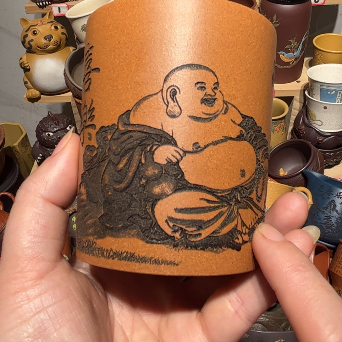 紫砂茶杯宜兴紫砂主人杯