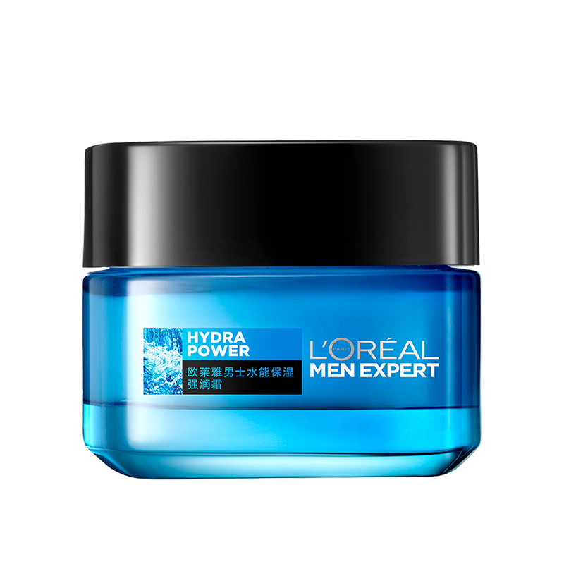 欧莱雅男士水能保湿强润霜50ml