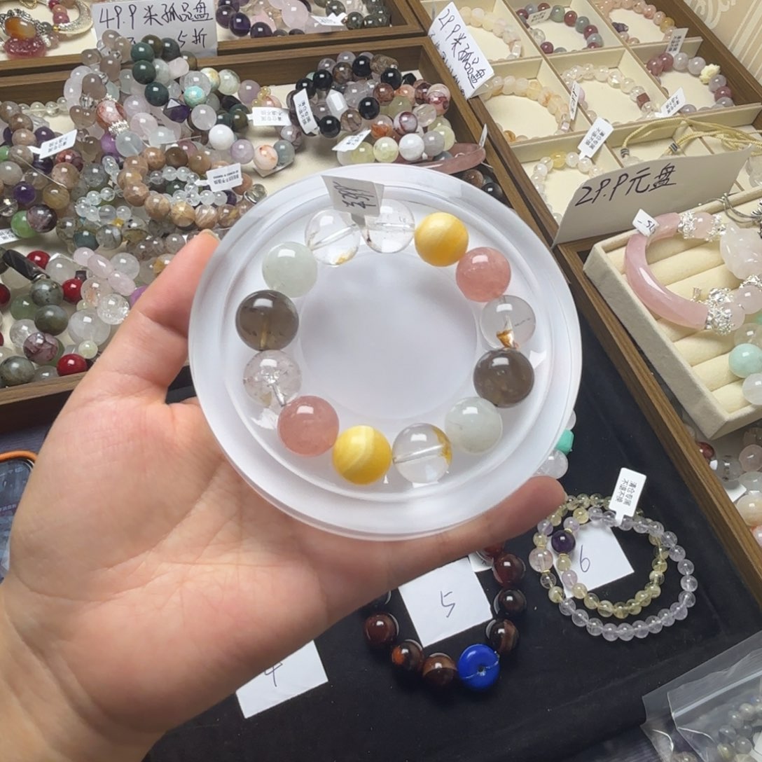 泥***叫手链水晶未镶嵌665号