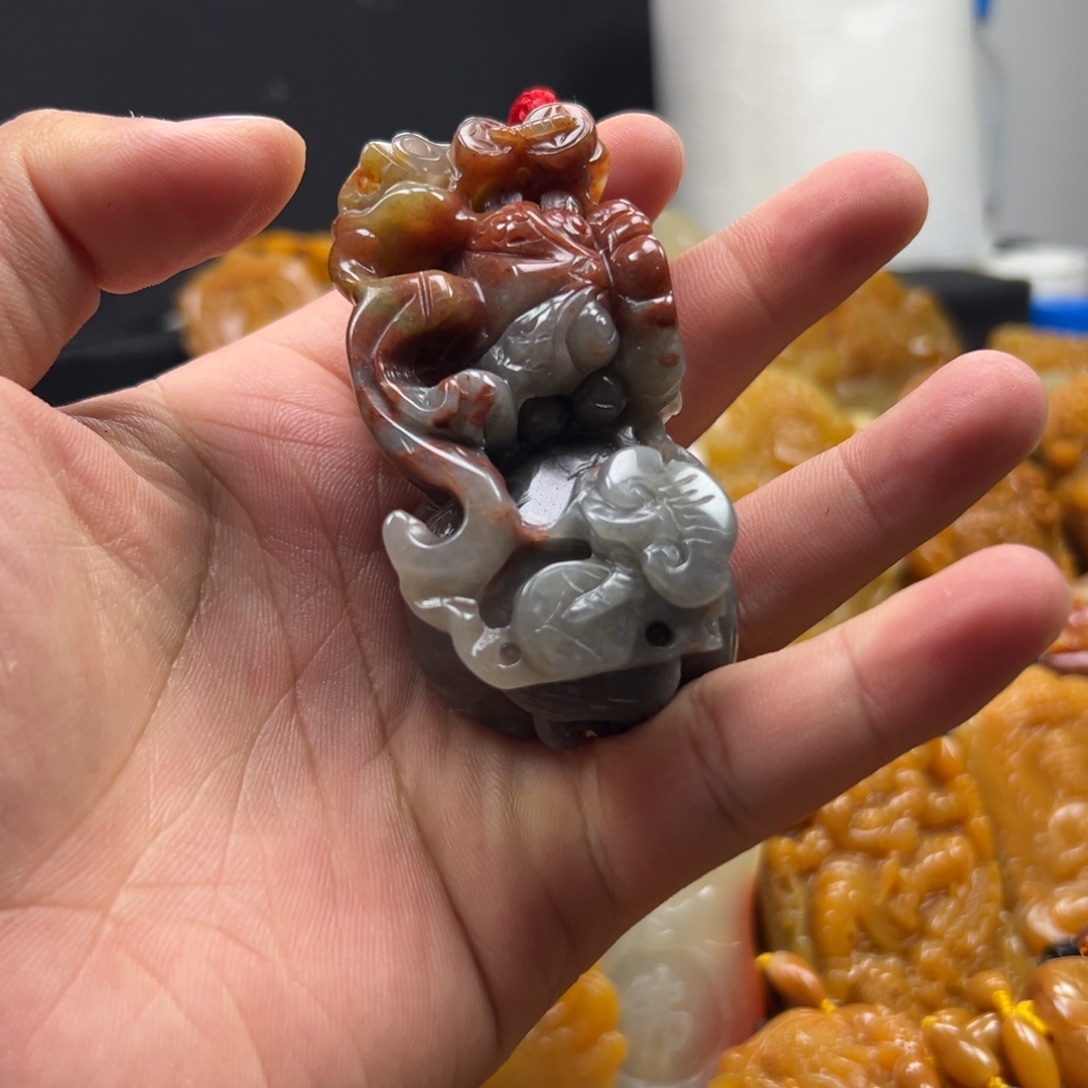 石英质玉（黄龙玉）未镶嵌多选一发货