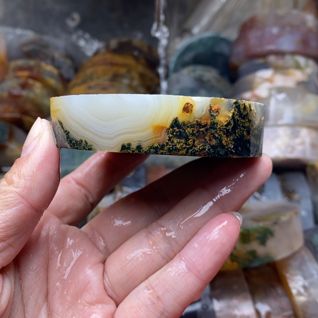 宝***宝定制玛瑙手镯私人订制