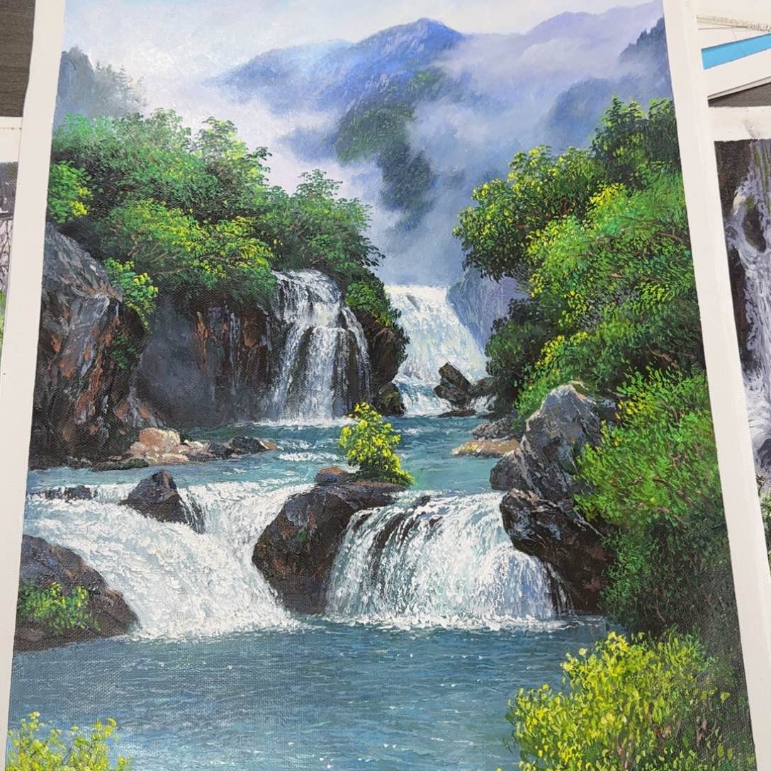 油画不知道为什么要这么