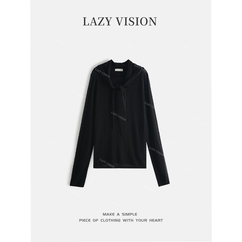 LAZYVISION100绵羊毛休闲时尚女士长袖套头卫衣ZMD-29769小小