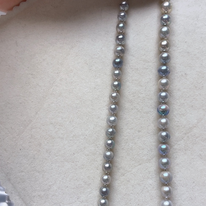 颈饰海水珍珠银S925镶嵌