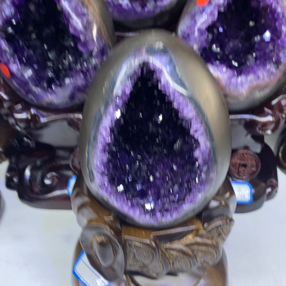 紫晶摆件未镶嵌莹