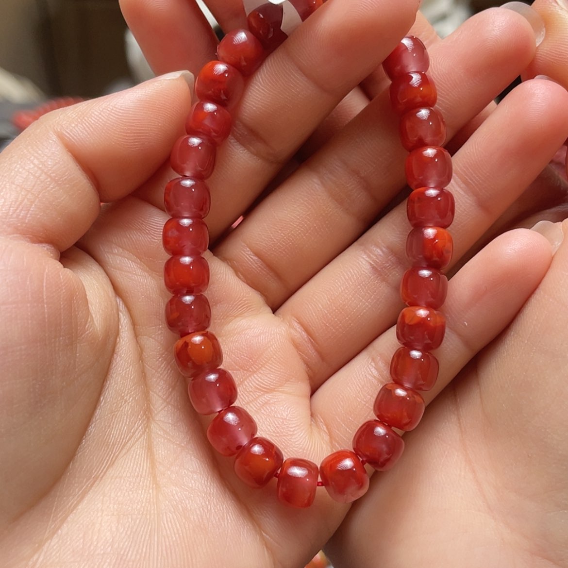 【闪购商品】南红玛瑙手串未镶嵌