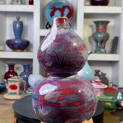 摆件禹州神后钧瓷原产地~