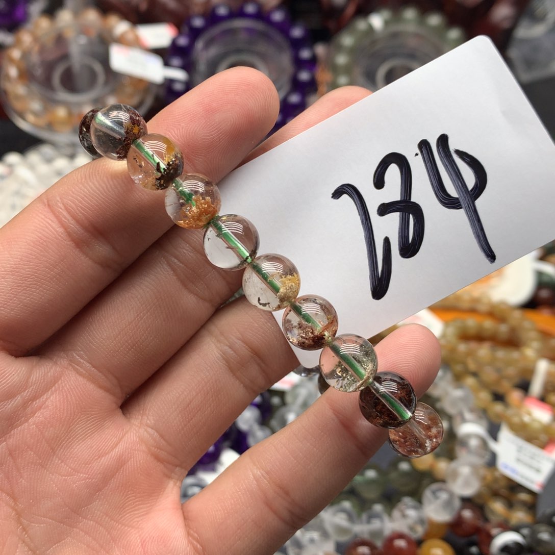 水晶手链未镶嵌天然