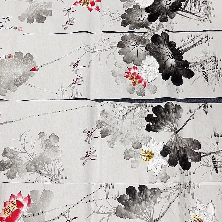 国画宣纸国画纯手绘作品