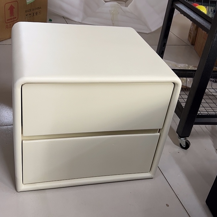 小***灰小灰灰td129-d，乳酪白床头柜清仓不退不换