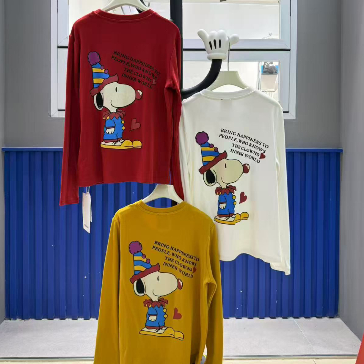 欧洲站5887#Bohan秀秀家2025冬季新款Snb印花字母小衫百搭