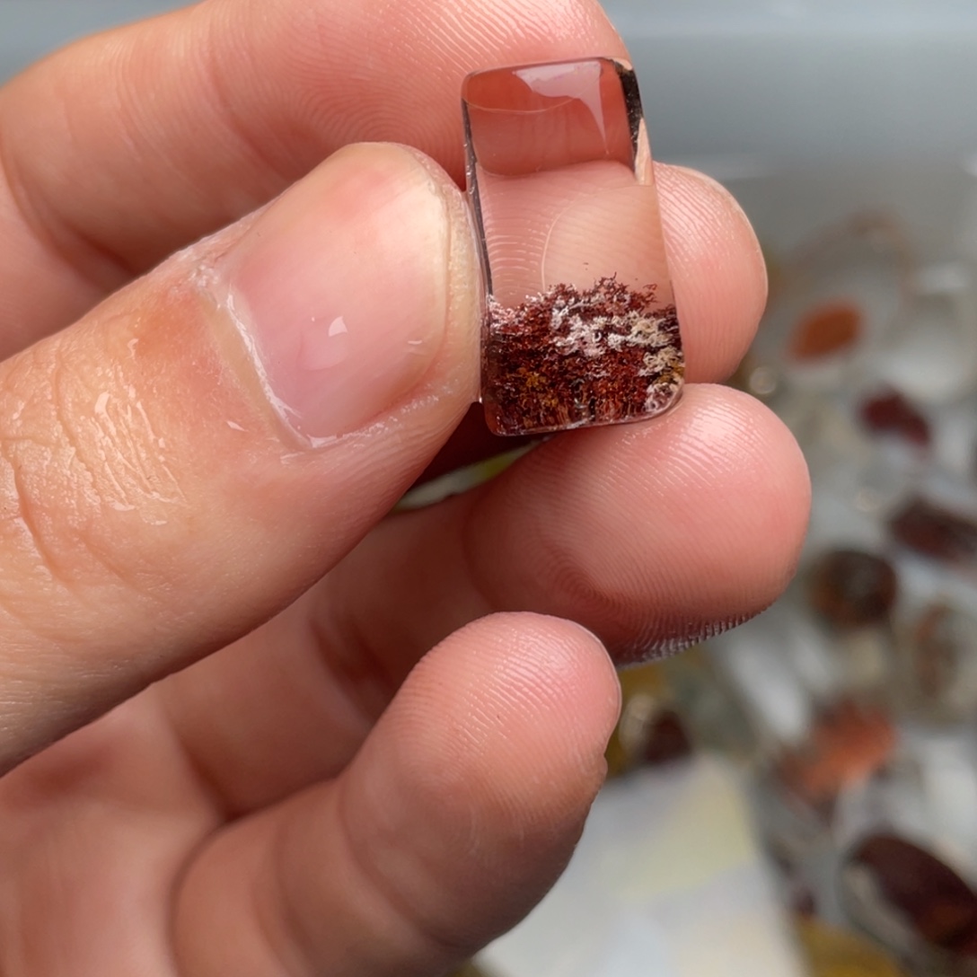 叶***子未镶嵌水晶吊坠(不含链) 