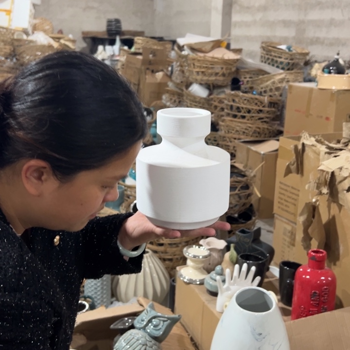 摆件高度18厘米口径7厘米微瑕捡漏