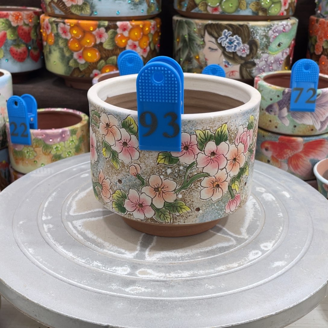 红陶多肉花盆特价微瑕