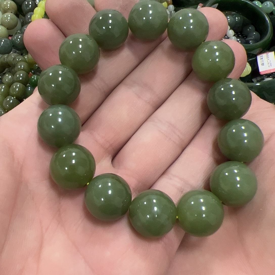 和田玉手链未镶嵌