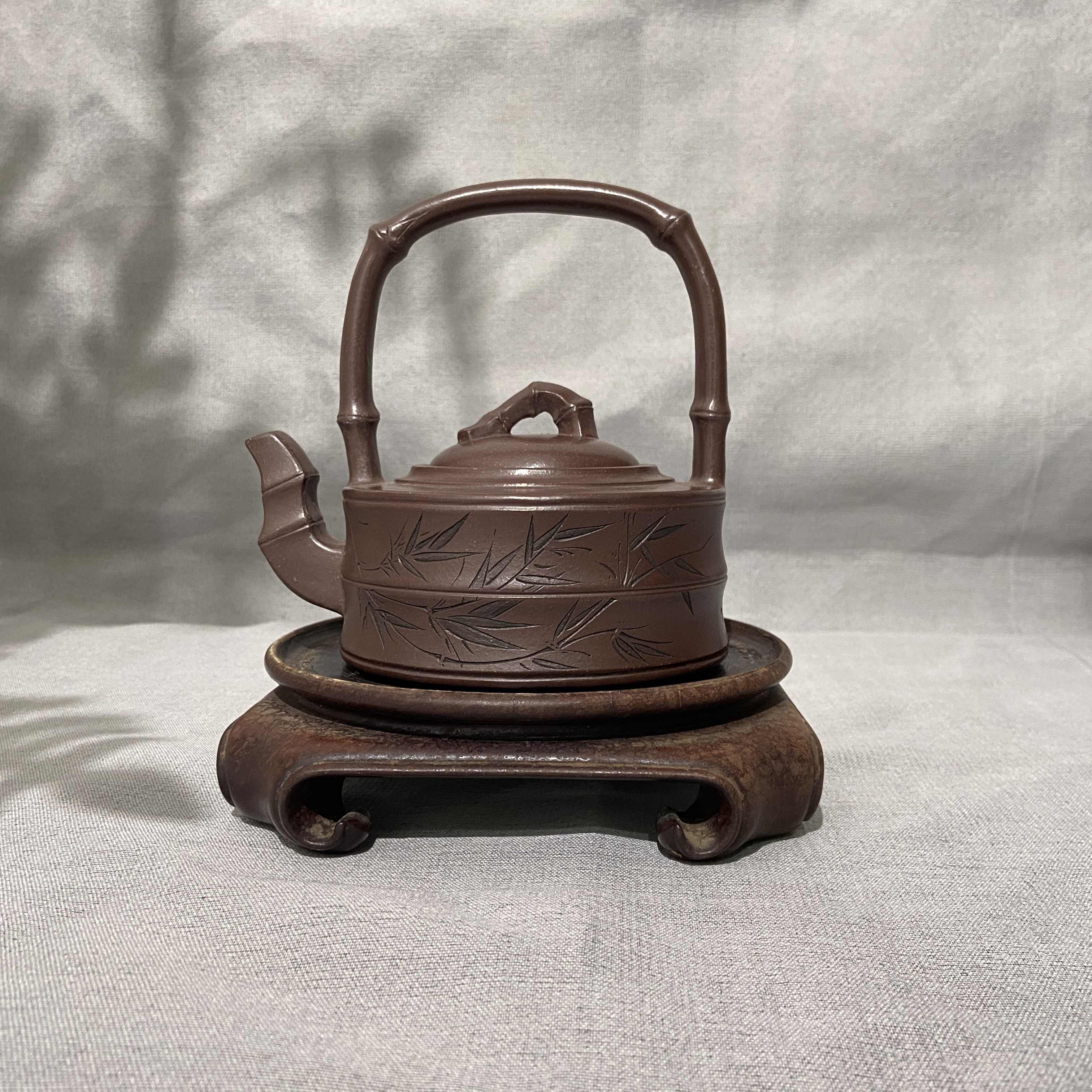 宜兴手工紫砂陶 茶壶GS3478-3