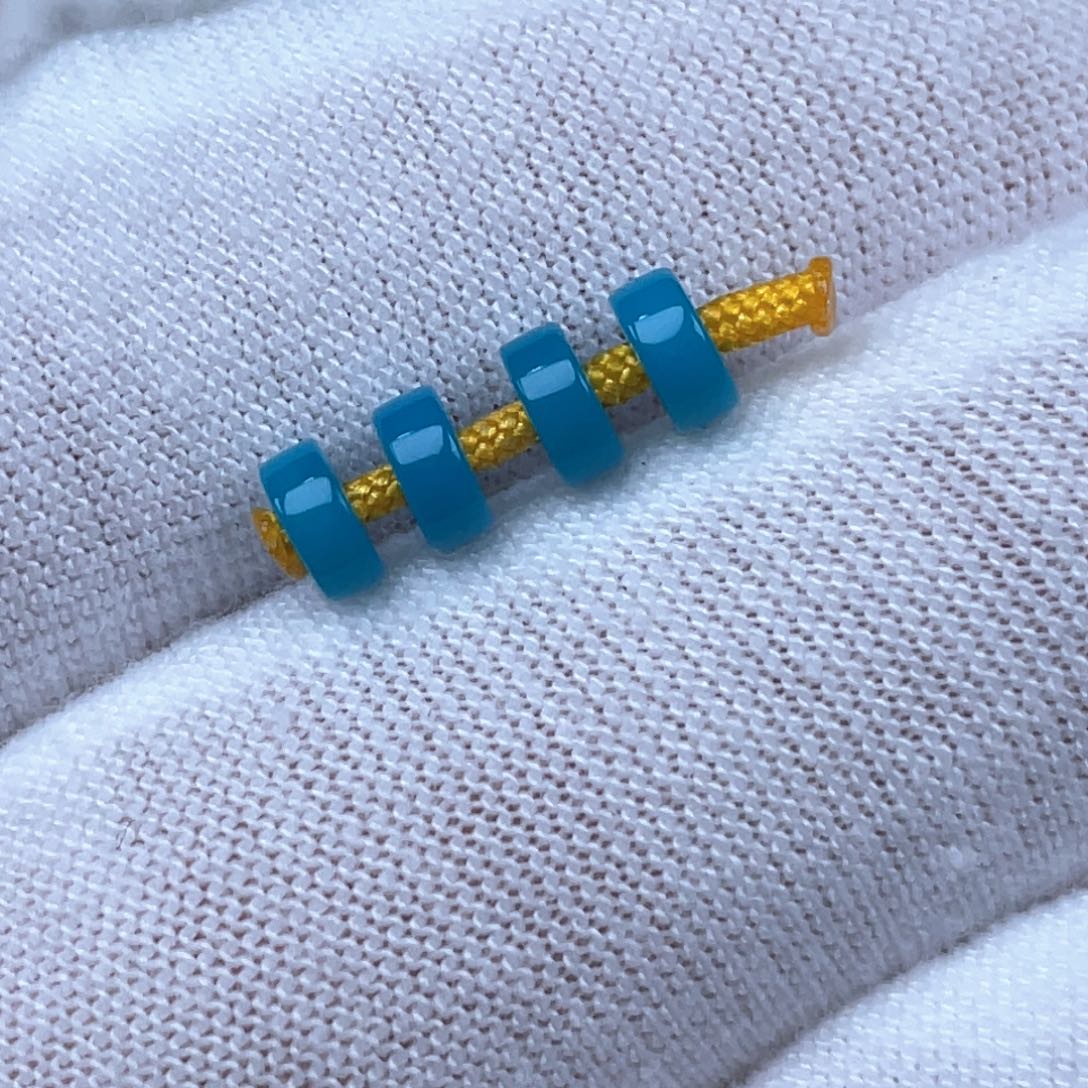 绿松石未镶嵌颈饰4.5✖️1.9mm