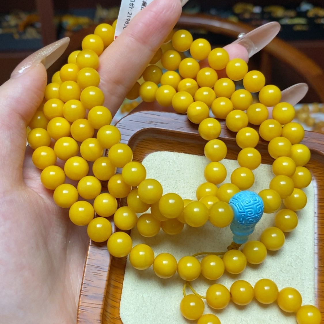 【闪购商品】蜜蜡颈饰未镶嵌项链